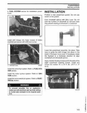 2003 Johnson ST 55 HP WRL 2 Stroke Commercial Service Repair Manual, P/N 5005483, Page 144
