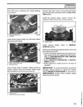 2003 Johnson ST 55 HP WRL 2 Stroke Commercial Service Repair Manual, P/N 5005483, Page 146