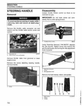 2003 Johnson ST 55 HP WRL 2 Stroke Commercial Service Repair Manual, P/N 5005483, Page 153