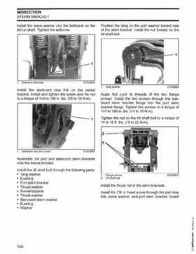 2003 Johnson ST 55 HP WRL 2 Stroke Commercial Service Repair Manual, P/N 5005483, Page 165