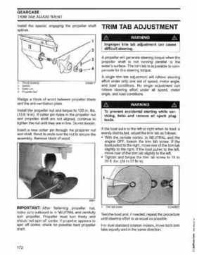2003 Johnson ST 55 HP WRL 2 Stroke Commercial Service Repair Manual, P/N 5005483, Page 173
