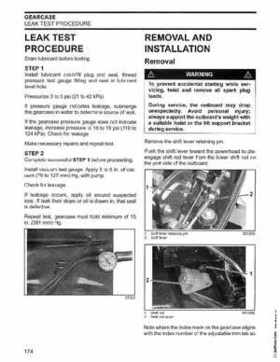 2003 Johnson ST 55 HP WRL 2 Stroke Commercial Service Repair Manual, P/N 5005483, Page 175