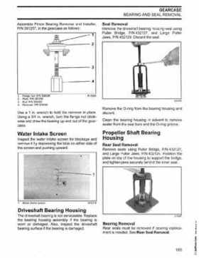 2003 Johnson ST 55 HP WRL 2 Stroke Commercial Service Repair Manual, P/N 5005483, Page 186