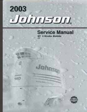 2003 Johnson ST 6/8 HP 4 Stroke Outboards Service Repair Manual, PN 5005471, Page 1