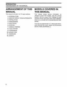 2003 Johnson ST 6/8 HP 4 Stroke Outboards Service Repair Manual, PN 5005471, Page 7