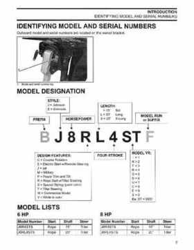 2003 Johnson ST 6/8 HP 4 Stroke Outboards Service Repair Manual, PN 5005471, Page 8