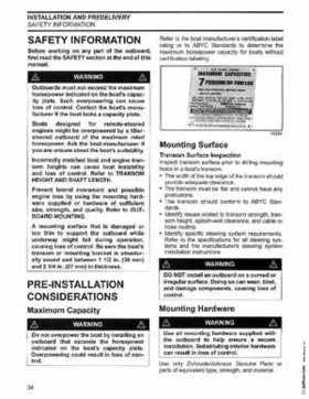 2003 Johnson ST 6/8 HP 4 Stroke Outboards Service Repair Manual, PN 5005471, Page 35