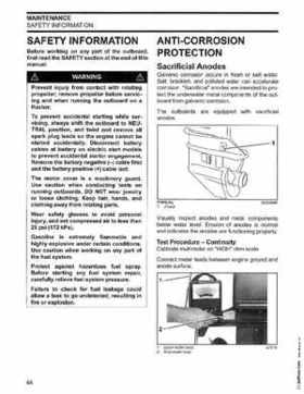 2003 Johnson ST 6/8 HP 4 Stroke Outboards Service Repair Manual, PN 5005471, Page 45
