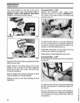 2003 Johnson ST 6/8 HP 4 Stroke Outboards Service Repair Manual, PN 5005471, Page 49