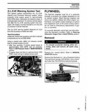 2003 Johnson ST 6/8 HP 4 Stroke Outboards Service Repair Manual, PN 5005471, Page 80