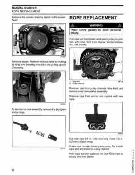 2003 Johnson ST 6/8 HP 4 Stroke Outboards Service Repair Manual, PN 5005471, Page 91