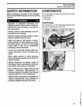 2003 Johnson ST 6/8 HP 4 Stroke Outboards Service Repair Manual, PN 5005471, Page 98