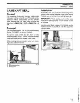 2003 Johnson ST 6/8 HP 4 Stroke Outboards Service Repair Manual, PN 5005471, Page 116