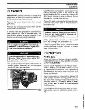 2003 Johnson ST 6/8 HP 4 Stroke Outboards Service Repair Manual, PN 5005471, Page 144
