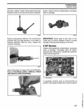 2003 Johnson ST 6/8 HP 4 Stroke Outboards Service Repair Manual, PN 5005471, Page 148