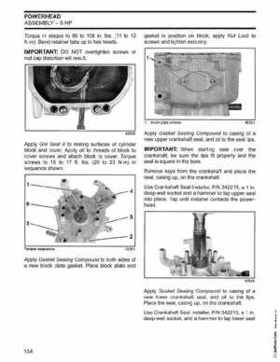 2003 Johnson ST 6/8 HP 4 Stroke Outboards Service Repair Manual, PN 5005471, Page 155