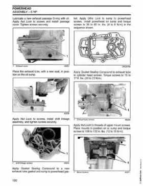 2003 Johnson ST 6/8 HP 4 Stroke Outboards Service Repair Manual, PN 5005471, Page 161