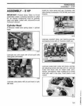 2003 Johnson ST 6/8 HP 4 Stroke Outboards Service Repair Manual, PN 5005471, Page 162