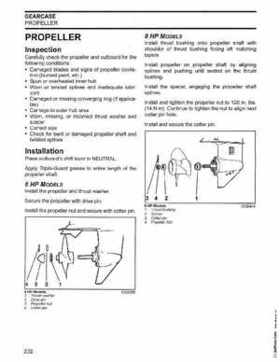 2003 Johnson ST 6/8 HP 4 Stroke Outboards Service Repair Manual, PN 5005471, Page 203