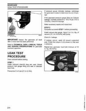 2003 Johnson ST 6/8 HP 4 Stroke Outboards Service Repair Manual, PN 5005471, Page 205