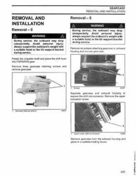 2003 Johnson ST 6/8 HP 4 Stroke Outboards Service Repair Manual, PN 5005471, Page 206
