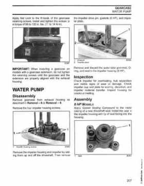 2003 Johnson ST 6/8 HP 4 Stroke Outboards Service Repair Manual, PN 5005471, Page 208