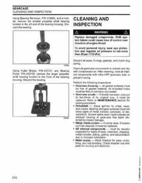 2003 Johnson ST 6/8 HP 4 Stroke Outboards Service Repair Manual, PN 5005471, Page 217