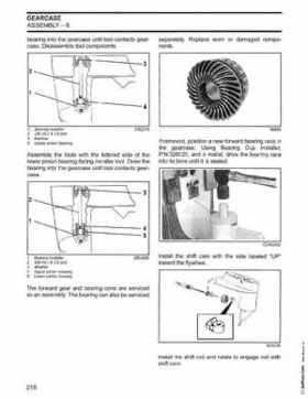 2003 Johnson ST 6/8 HP 4 Stroke Outboards Service Repair Manual, PN 5005471, Page 219