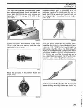 2003 Johnson ST 6/8 HP 4 Stroke Outboards Service Repair Manual, PN 5005471, Page 220