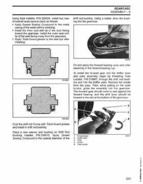 2003 Johnson ST 6/8 HP 4 Stroke Outboards Service Repair Manual, PN 5005471, Page 224
