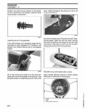 2003 Johnson ST 6/8 HP 4 Stroke Outboards Service Repair Manual, PN 5005471, Page 225