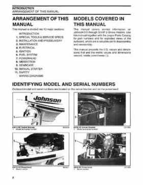 2004 SR Johnson 2 Stroke 9.9, 15, 25, 30 HP Outboards Service Repair Manual P/N 5005638, Page 7