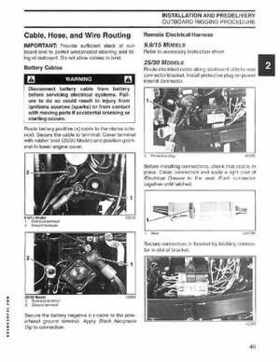 2004 SR Johnson 2 Stroke 9.9, 15, 25, 30 HP Outboards Service Repair Manual P/N 5005638, Page 46