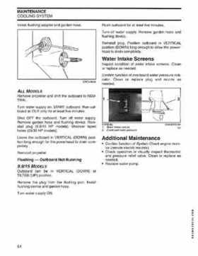 2004 SR Johnson 2 Stroke 9.9, 15, 25, 30 HP Outboards Service Repair Manual P/N 5005638, Page 65