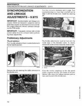 2004 SR Johnson 2 Stroke 9.9, 15, 25, 30 HP Outboards Service Repair Manual P/N 5005638, Page 71
