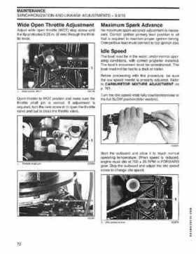 2004 SR Johnson 2 Stroke 9.9, 15, 25, 30 HP Outboards Service Repair Manual P/N 5005638, Page 73
