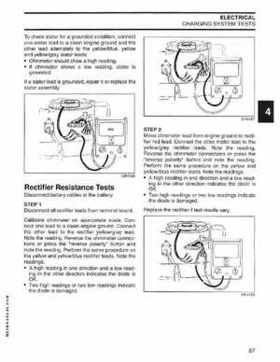 2004 SR Johnson 2 Stroke 9.9, 15, 25, 30 HP Outboards Service Repair Manual P/N 5005638, Page 88
