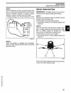 2004 SR Johnson 2 Stroke 9.9, 15, 25, 30 HP Outboards Service Repair Manual P/N 5005638, Page 98