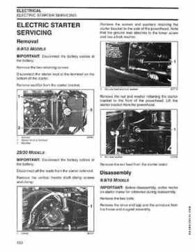 2004 SR Johnson 2 Stroke 9.9, 15, 25, 30 HP Outboards Service Repair Manual P/N 5005638, Page 101