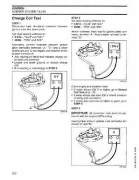 2004 SR Johnson 2 Stroke 9.9, 15, 25, 30 HP Outboards Service Repair Manual P/N 5005638, Page 123