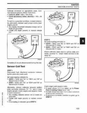 2004 SR Johnson 2 Stroke 9.9, 15, 25, 30 HP Outboards Service Repair Manual P/N 5005638, Page 124