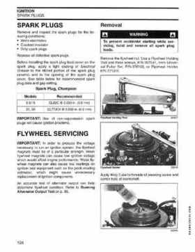 2004 SR Johnson 2 Stroke 9.9, 15, 25, 30 HP Outboards Service Repair Manual P/N 5005638, Page 129