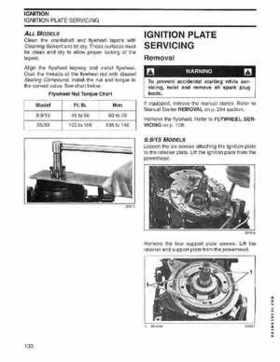 2004 SR Johnson 2 Stroke 9.9, 15, 25, 30 HP Outboards Service Repair Manual P/N 5005638, Page 131