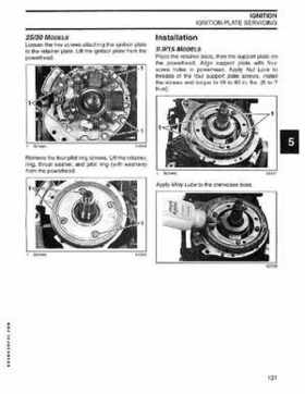 2004 SR Johnson 2 Stroke 9.9, 15, 25, 30 HP Outboards Service Repair Manual P/N 5005638, Page 132