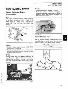 2004 SR Johnson 2 Stroke 9.9, 15, 25, 30 HP Outboards Service Repair Manual P/N 5005638, Page 144