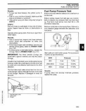 2004 SR Johnson 2 Stroke 9.9, 15, 25, 30 HP Outboards Service Repair Manual P/N 5005638, Page 146