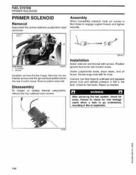 2004 SR Johnson 2 Stroke 9.9, 15, 25, 30 HP Outboards Service Repair Manual P/N 5005638, Page 147