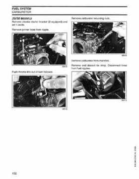 2004 SR Johnson 2 Stroke 9.9, 15, 25, 30 HP Outboards Service Repair Manual P/N 5005638, Page 153