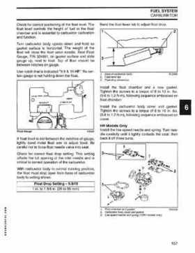 2004 SR Johnson 2 Stroke 9.9, 15, 25, 30 HP Outboards Service Repair Manual P/N 5005638, Page 158