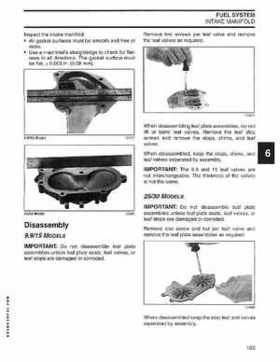 2004 SR Johnson 2 Stroke 9.9, 15, 25, 30 HP Outboards Service Repair Manual P/N 5005638, Page 166